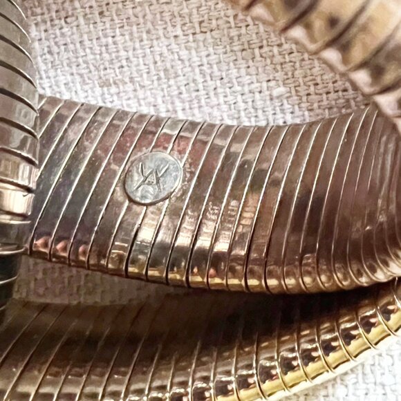 Three-tone metallic bracelet - Picture 7 of 7